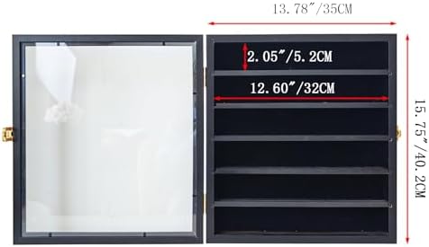 JIANGPAI Military Knife Shadow Box with UV Protection 1