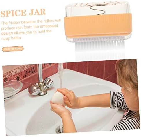 Holibanna Lockable Foaming Soap Holder with Rollers 1