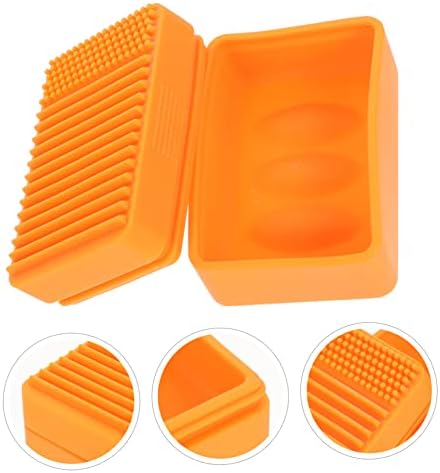 Luxshiny Portable Silicone Shower Soap Holder