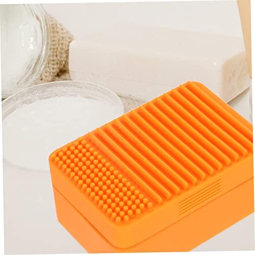 LIFKOME Portable Silicone Soap Dish with Lid