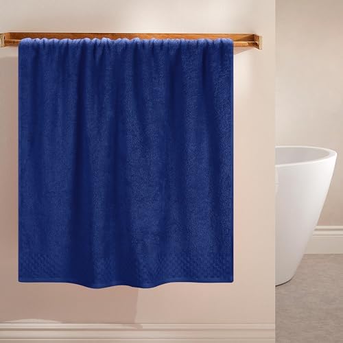 MyOwn Ultra Soft 2 Pack Bath Towel Set Navy Blue