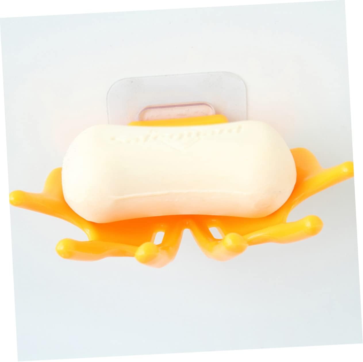 Self Draining Soap Dish Lid with Hand Shaped Design for Kitchen