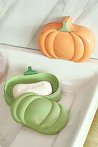 123Arts Pumpkin Soap Dish Holder for Bathroom