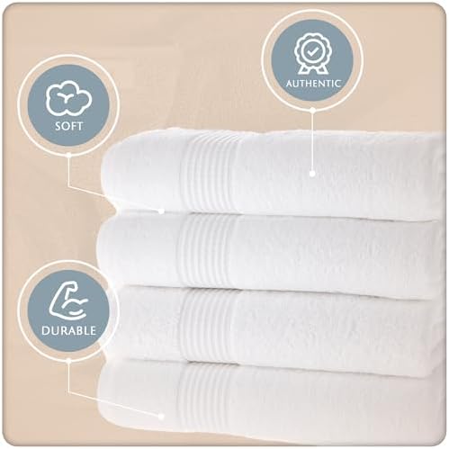 MAURA Basics Turkish Cotton Bath Towel Set