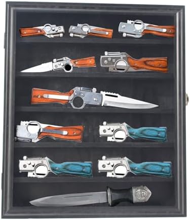 JIANGPAI Military Knife Shadow Box with UV Protection 1