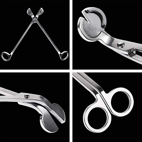Yoodelife Candle Wick Trimmer - 7 Stainless Steel Deep Cut Clipper