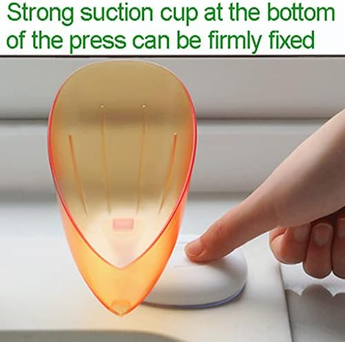 Surek Simple Countertop Soap Dish with Suction Cup