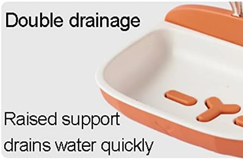 Surek Dual-Use Wall-Mounted Soap Dish with Drainage