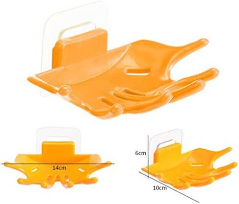 DOITOOL Hand Shaped Soap Case with Drain Punch Design