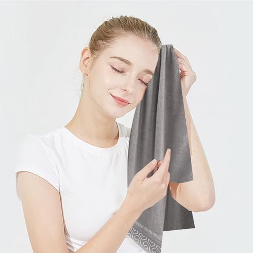 Soft Cotton Towel Absorbent Thick 74x34cm