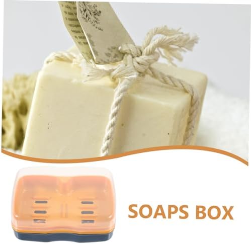 GLEAVI Portable Soap Holder for Travel and Bathroom Use