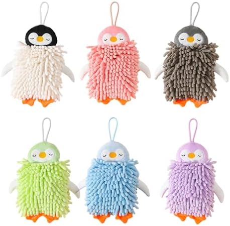 Microfiber Cartoon Hand Towel for Kitchen and Bathroom Use