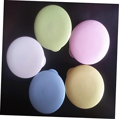 Anneome 4Pc Plastic Bath Soap Dish with Lid