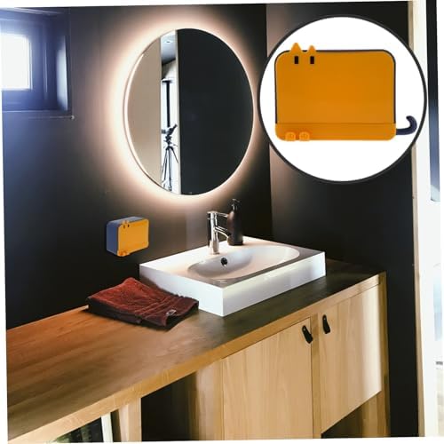 HAKIDZEL Wall-Mounted Bar Soap Holder with Lid