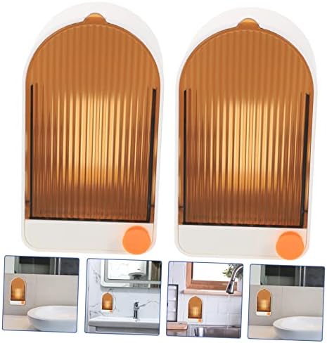 Homoyoyo Wall Mount Soap Dish Bar Saver