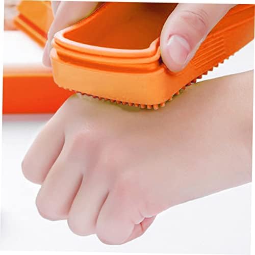 PRETYZOOM Portable Silicone Soap Dish for Travel and Bathroom Use