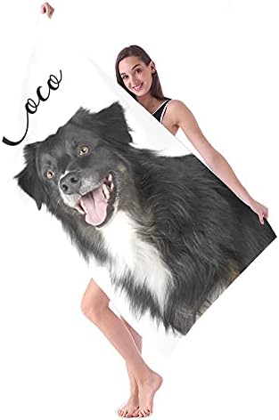 Shapoo Personalized Photo Beach Towel 30x60