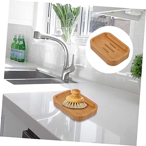 Holibanna Natural Soap Dish with Draining Design
