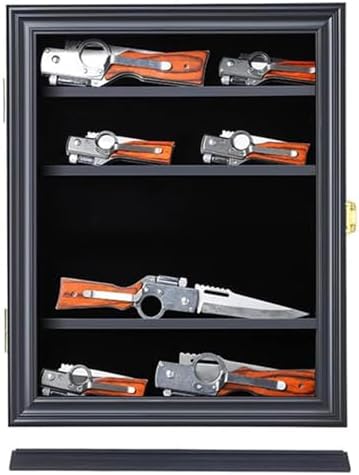 JIANGPAI Military Knife Shadow Box with UV Protection 1