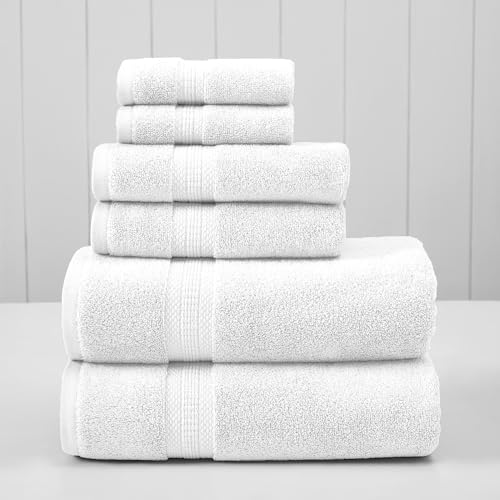 Modern Threads 6-Piece Rayon from Bamboo Towel Set