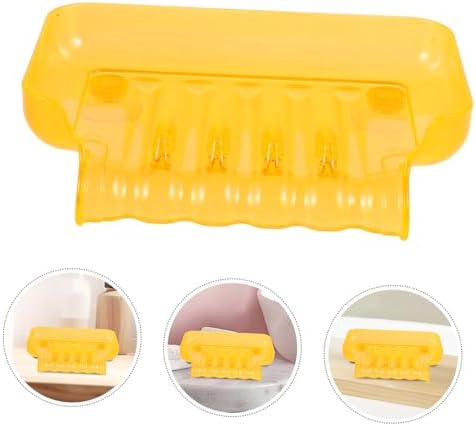 PAMINGONO Orange Waterfall Soap Dish with 2 Suckers
