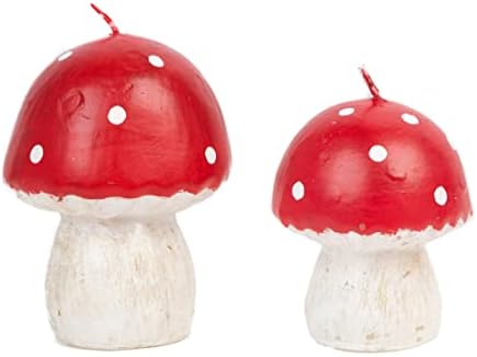 Talking Tables Red Toadstool Shaped Candle - 75cm