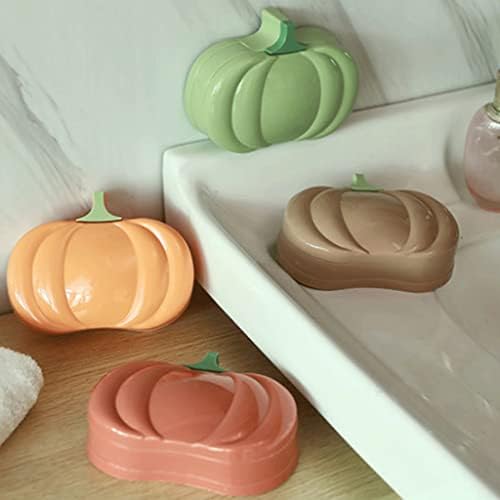 Simple Lid Soap Dish Plastic Soap Box Countertop Holder