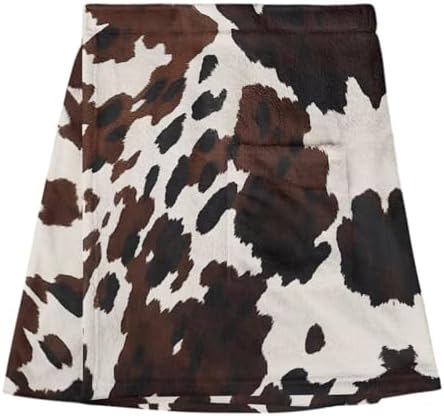 Cow Print Towel Wrap for Men Quick Dry Microfiber Spa Sauna Wrap