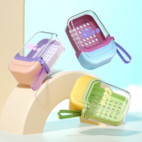 Lightweight Leakproof Travel Soap Case with Lid