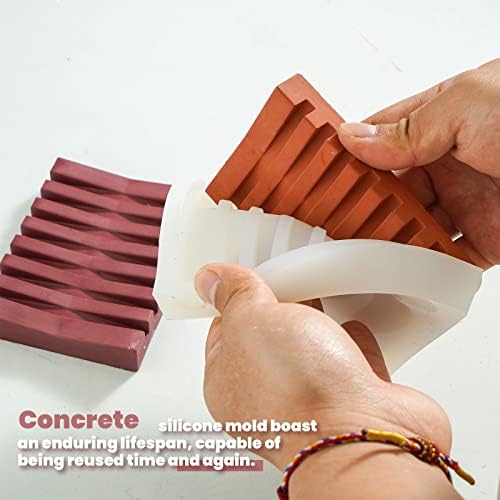BOOWAN NICOLE Silicone Soap Mold for Bathroom Drains