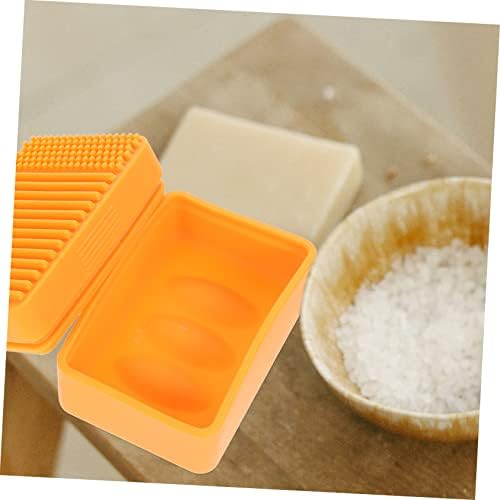 ABOOFAN Travel Soap Holder with Anti-Slip Lid