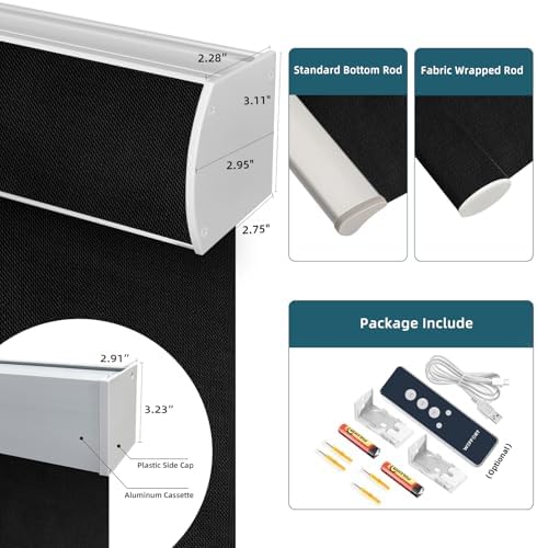 Weffort 5 Openness Smart Blinds with Alexa Compatibility