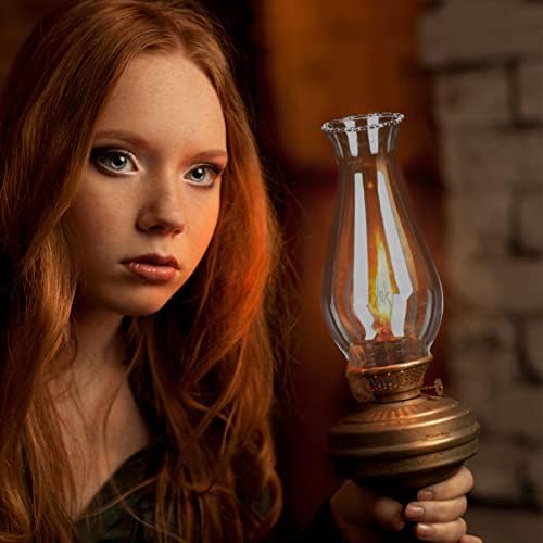 DECHOUS Oil Lamp Glass Shade Cover