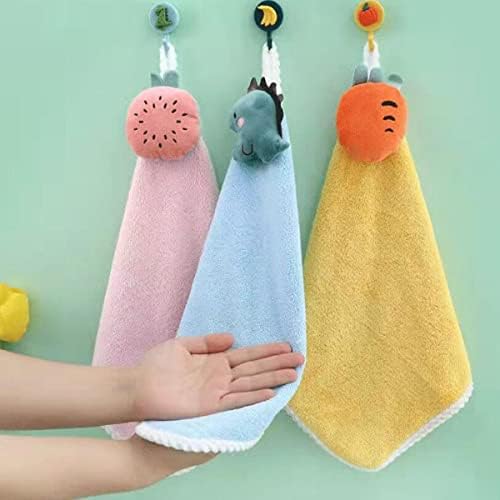 FZBNSRKO Kids Hand Towel 4 Pack Cartoon Design