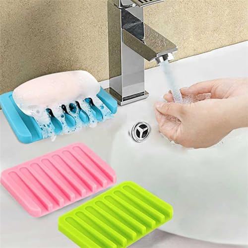 Loyliawa Soap Dish with Anti-Slip Drainage
