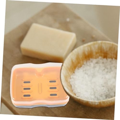GLEAVI Portable Soap Holder for Travel and Bathroom Use