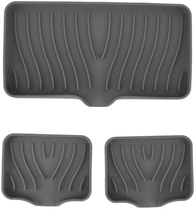 Beufee 3 Pack Silicone Soap Trays - Drainable Bath and Kitchen Holders