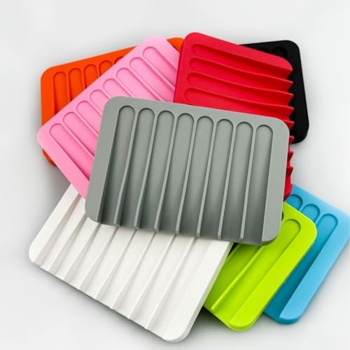 KETILZC Automatic Draining Soap Tray 2pcs