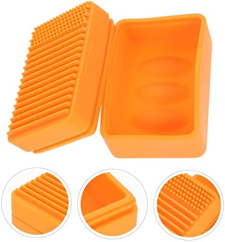 Bar Soap Travel Case Silicone Dish Portable Sturdy