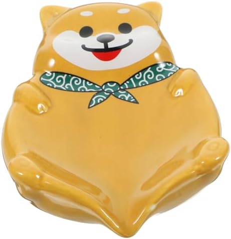 GLEAVI Adorable Dog Ceramic Soap Dish Holder