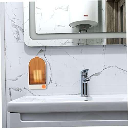 2-Piece Mounted Soap Dish Holder Wall Soap Drainer