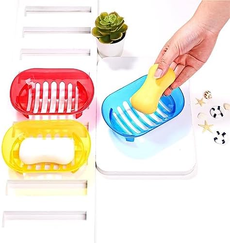 Valcla 2 Piece Soap Box Set Simple Drain Soap Dish