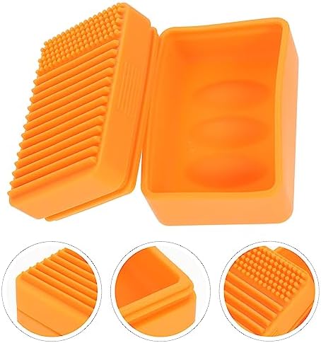 MARURY Portable Silicone Soap Holder for Travel and Bathroom