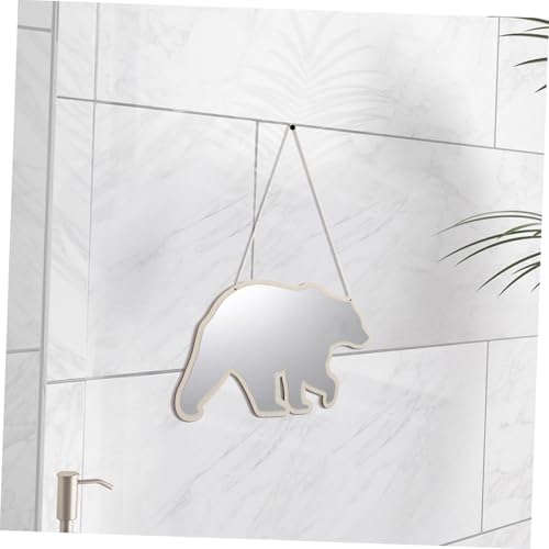 VINTORKY Cute Bear Makeup Mirror for Kids Room