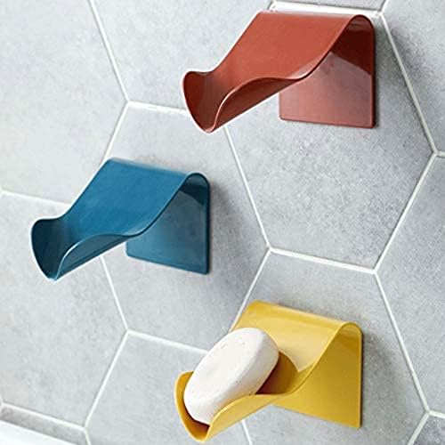 Simple Wall-Mounted Dual Use Soap Case with Drainage