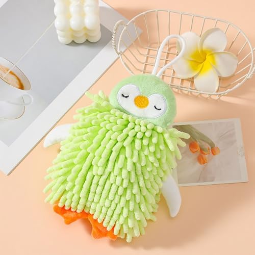 Microfiber Cartoon Hand Towel for Kitchen and Bathroom Use