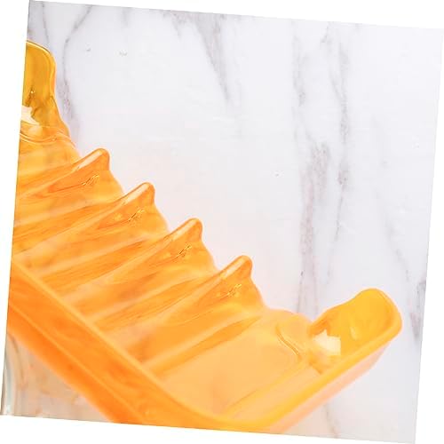 LIFKICH Bathroom Waterfall Soap Dish with Suction and Drainage