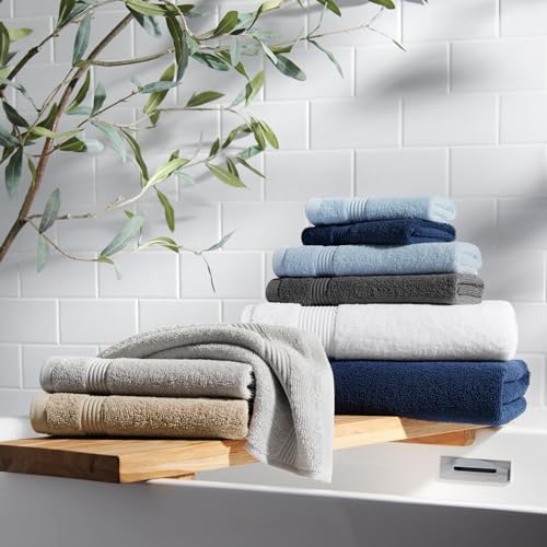 Arkwright Bath Towels Set of 6 - Pewter Grey 1