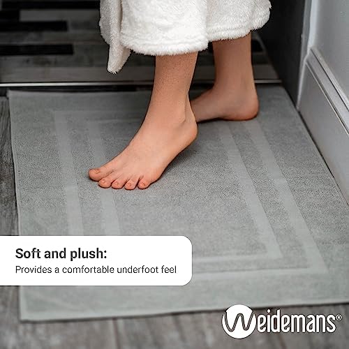 Weidemans 100 Cotton Bath Mat Set of 2 1