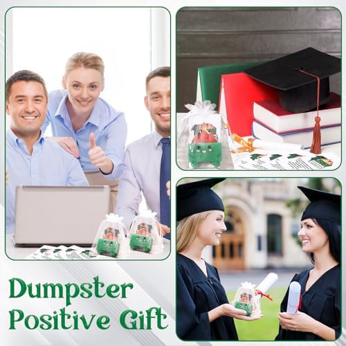 Conelist 12-Piece Dumpster Fire Candle Set with Cards and Bags